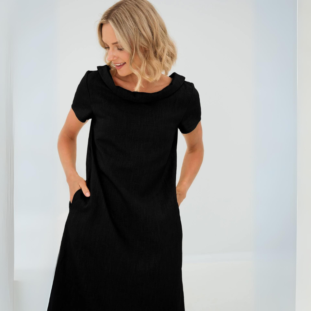 Lara - Stilvolles und elegantes kurzes Kleid