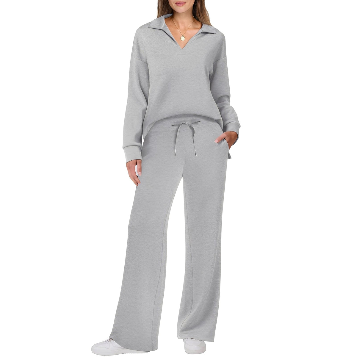 Carmena - Entspanntes und bequemes Hosen-Set