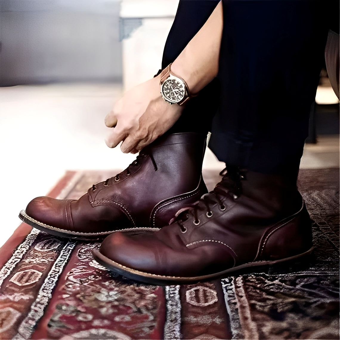 Garrick - Legere Schnürstiefel