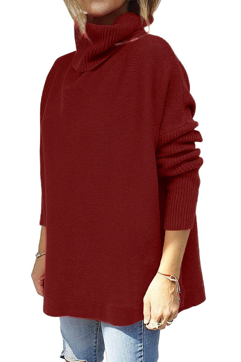 Macey - Damen-Pullover aus Wolle mit Rollkragen für zusätzliche Wärme