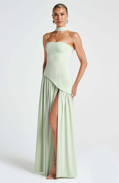 Maggie - Elegantes langes Kleid mit Bustier für Frauen