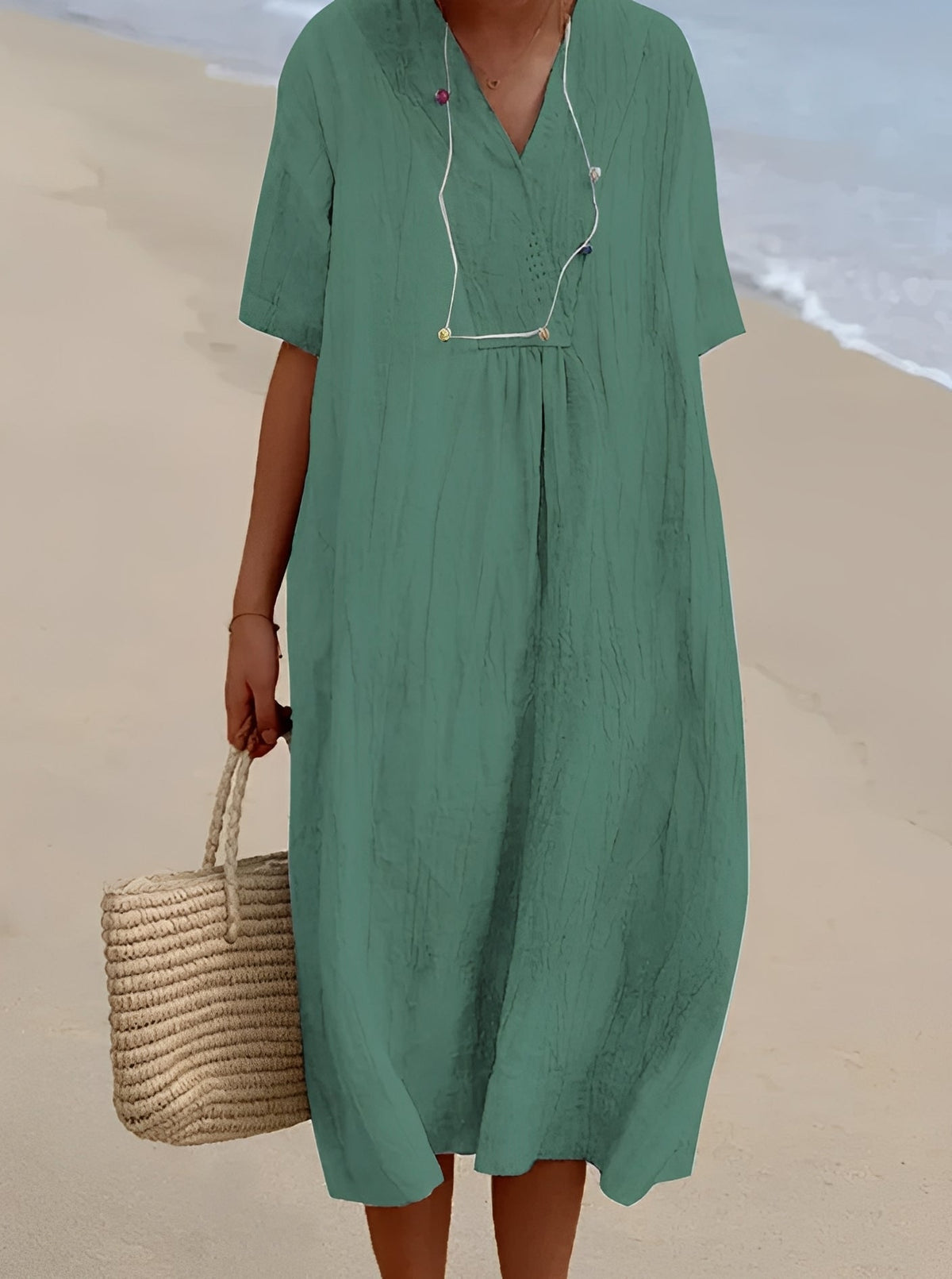 Abigail - Lockeres und weites Freizeitkleid für Frauen