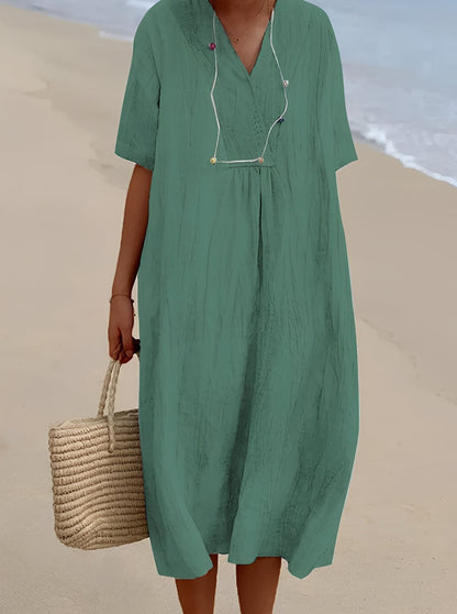 Abigail - Lockeres und weites Freizeitkleid für Frauen
