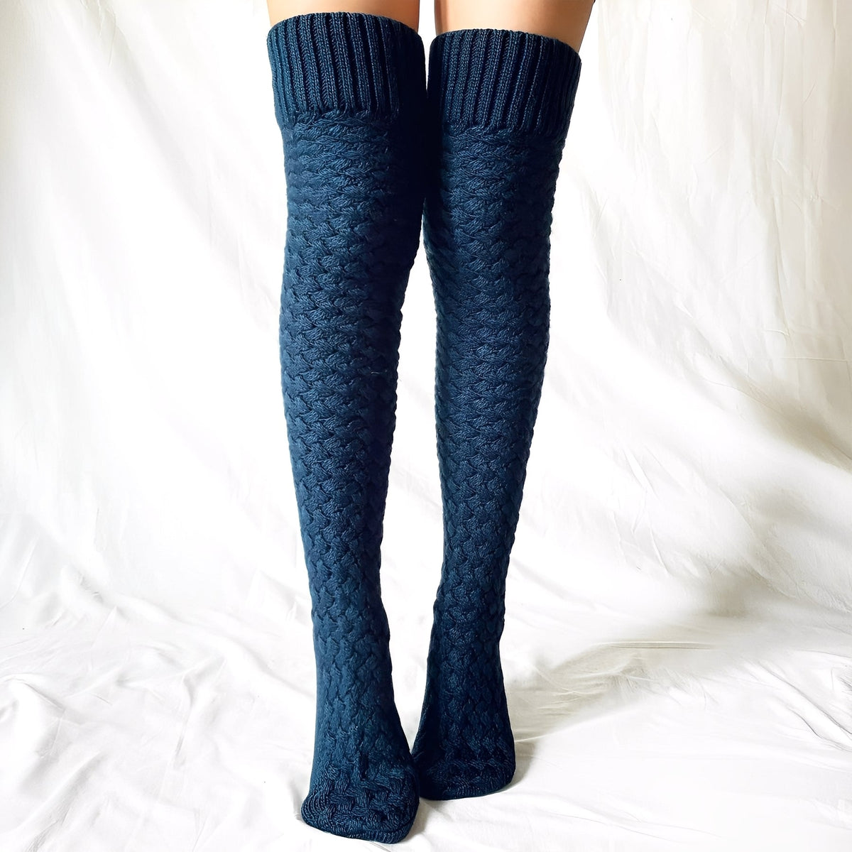 Madeline - Komfortable Overknee-Socken
