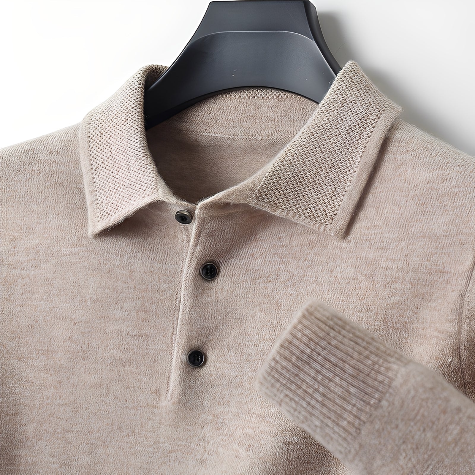 Romilly - Stilvoller Herrensweater mit Polokragen