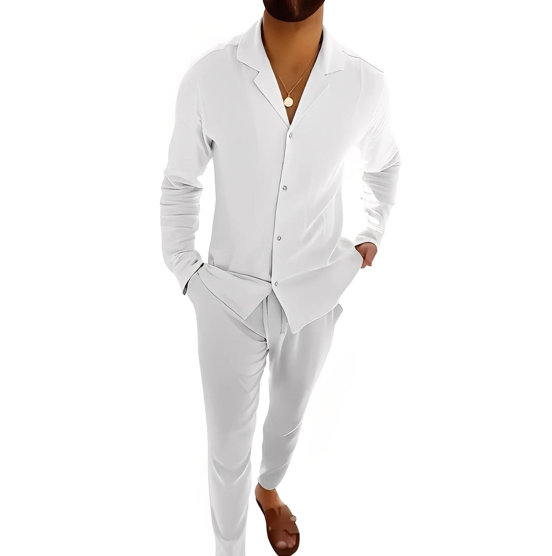 Hadrien - Herren-Set mit Langarmshirt und Hose