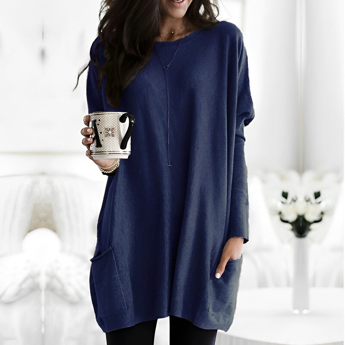 Marcella - Warmes Langarm-Shirt