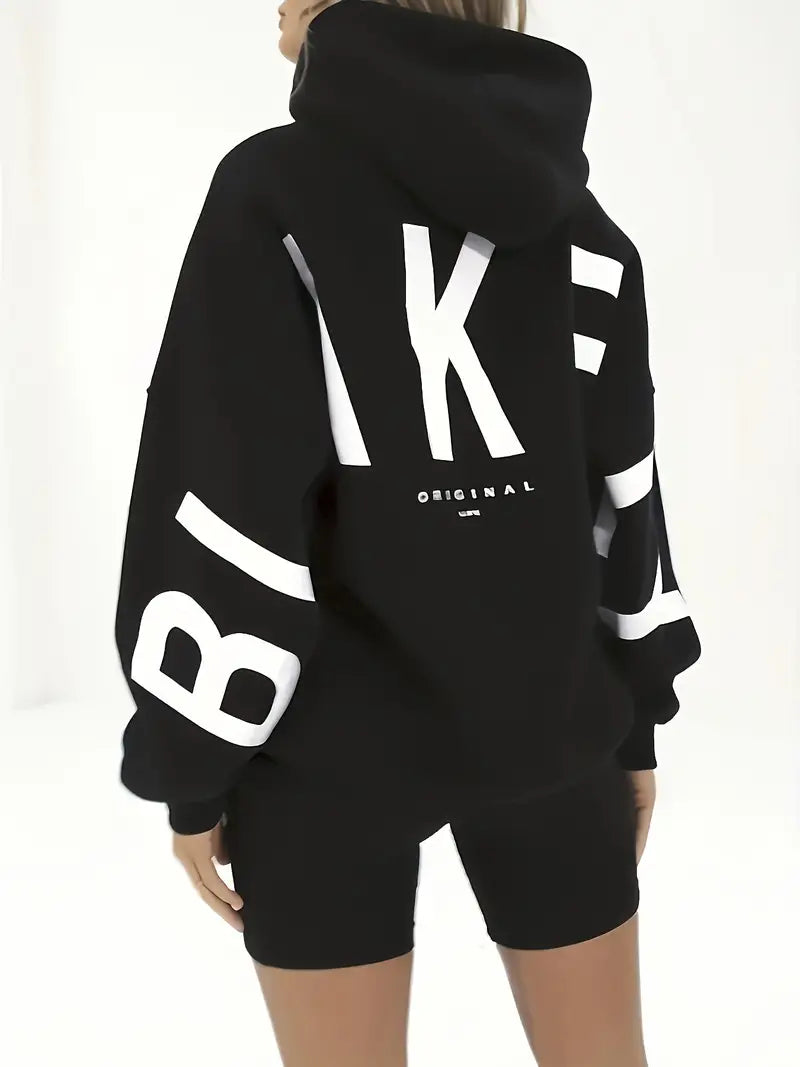 Hannah – Warme Kapuzenjacke mit Muster