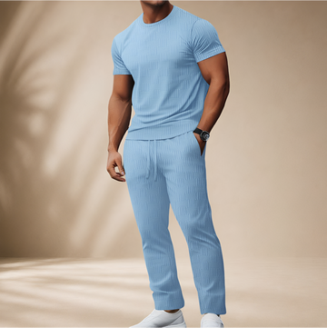 Thomas - Stilvolles T-Shirt- und Hosen-Set
