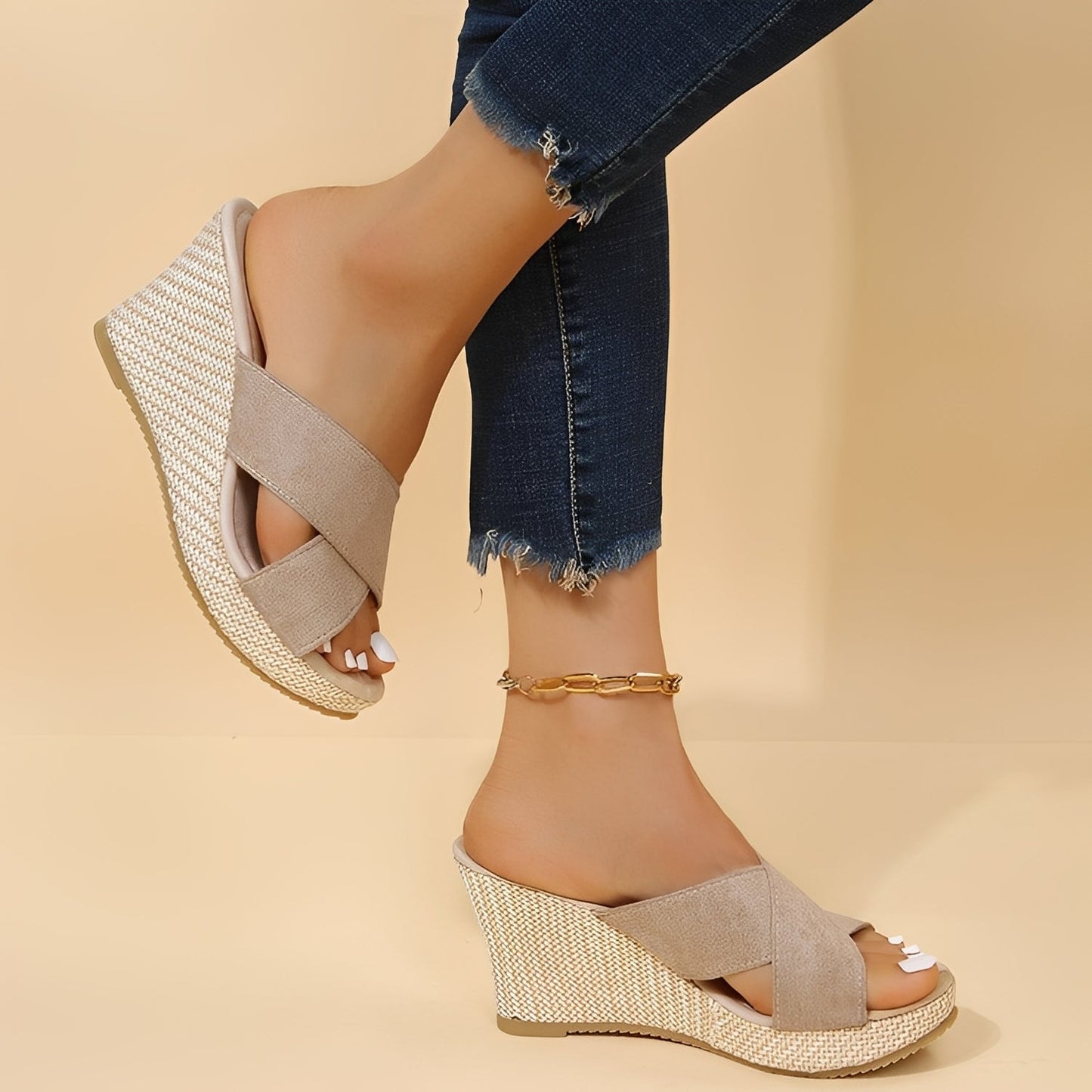 Julie - Elegante und bequeme Keilsandalen für Frauen