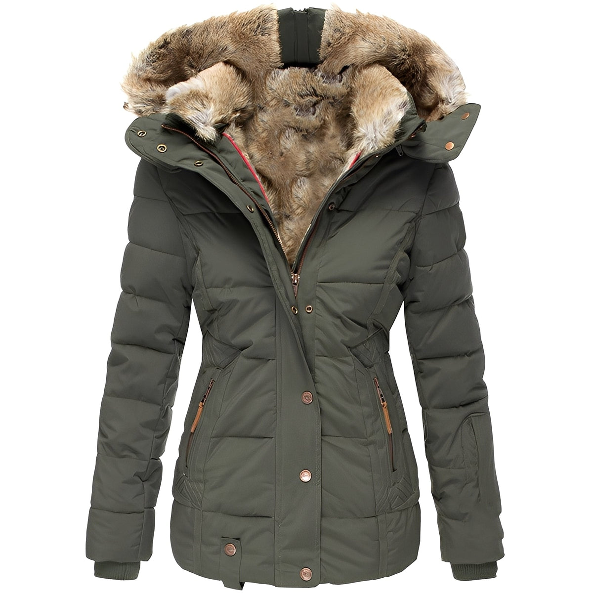 Romilly - Stilvolle und warme Damenjacke mit Kapuze