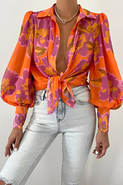 Carla - Schicke Bluse mit Ballonärmeln für Frauen