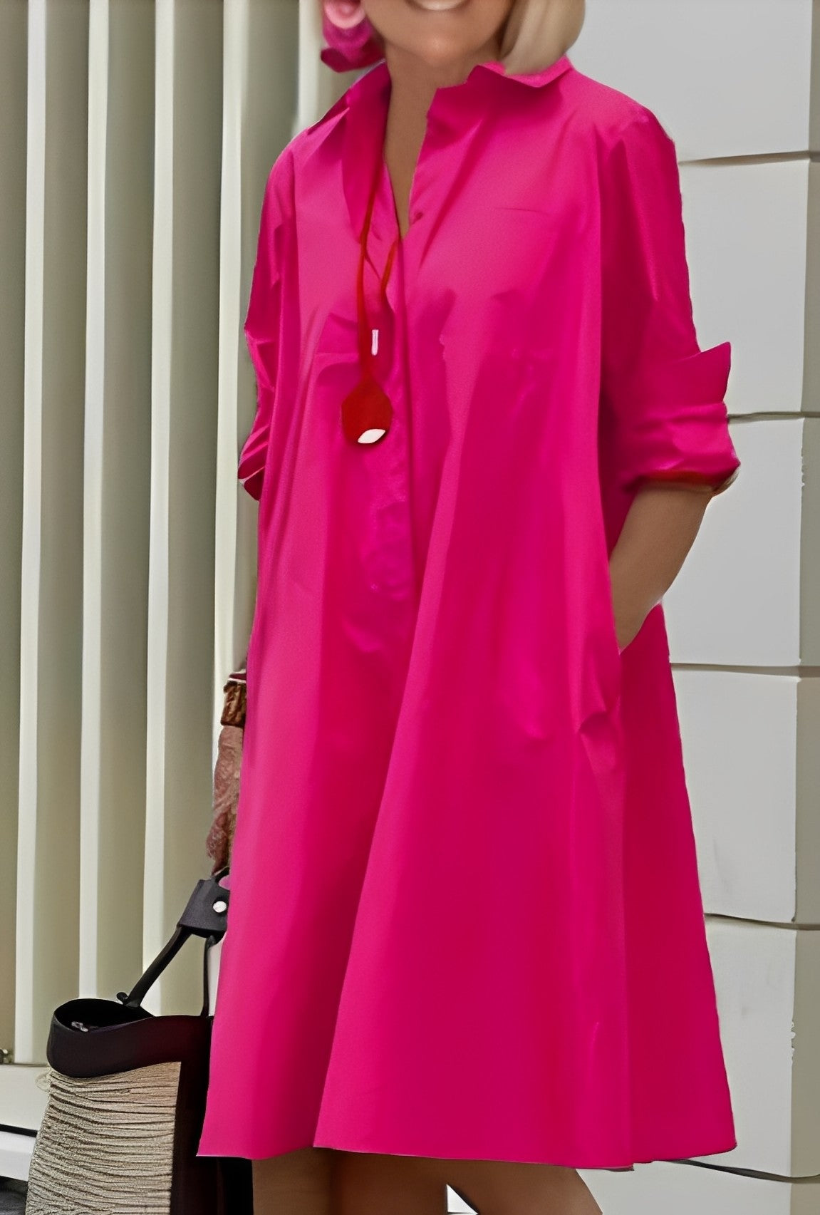 Paige - Hemdkleid lässig und weit für Frauen