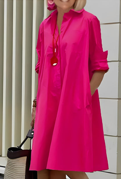 Paige - Hemdkleid lässig und weit für Frauen