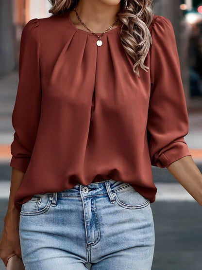 Sophie - Elegante Bluse mit weiten Ärmeln für Frauen
