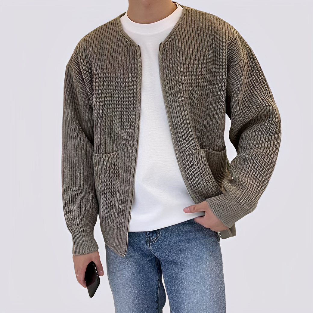 Willy - Gemütliche Jacke mit Zipper