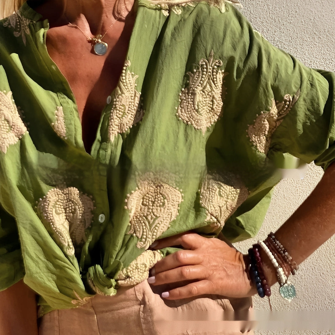 Erica - Bequeme und legere Bluse für Frauen