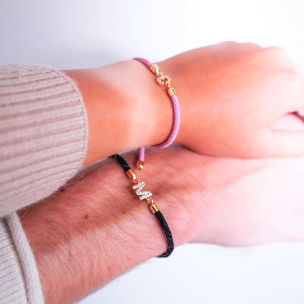 Calla – Verstellbares Armband mit eingegraviertem Anfangsbuchstaben