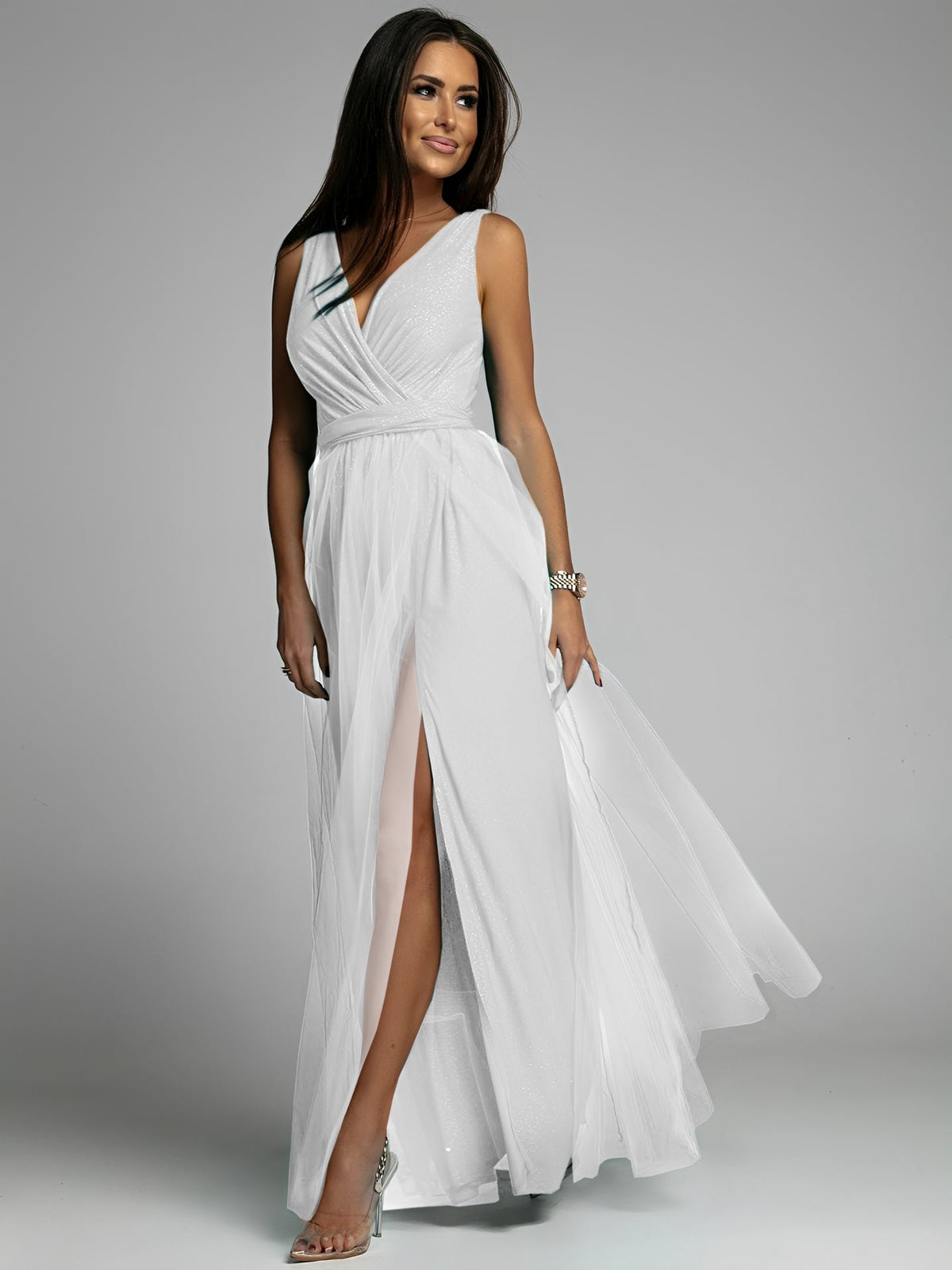 Rachael - Elegantes ärmelloses Kleid für Frauen