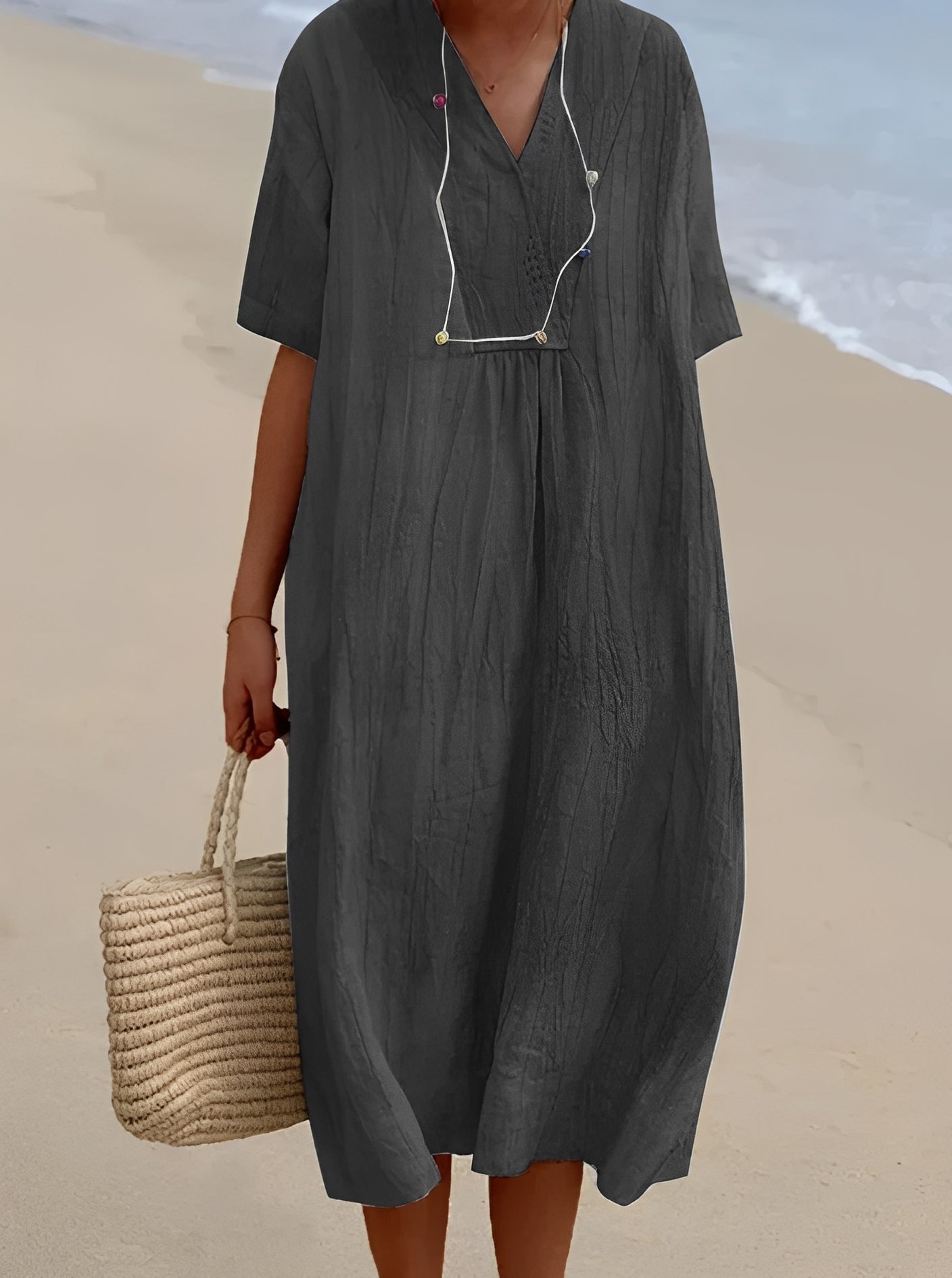 Abigail - Lockeres und weites Freizeitkleid für Frauen