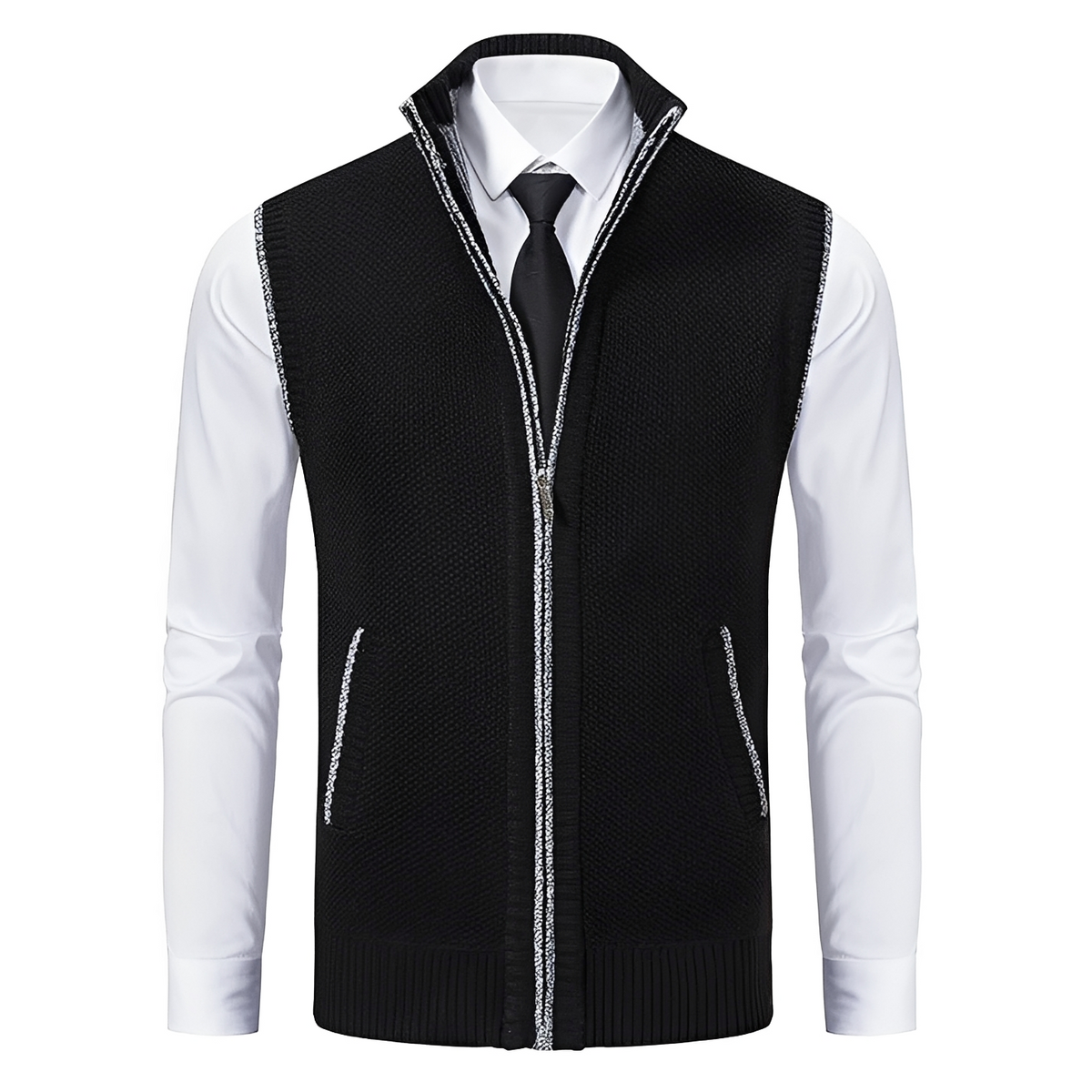 Damion - Kuschelige Jacke mit Reißverschluss