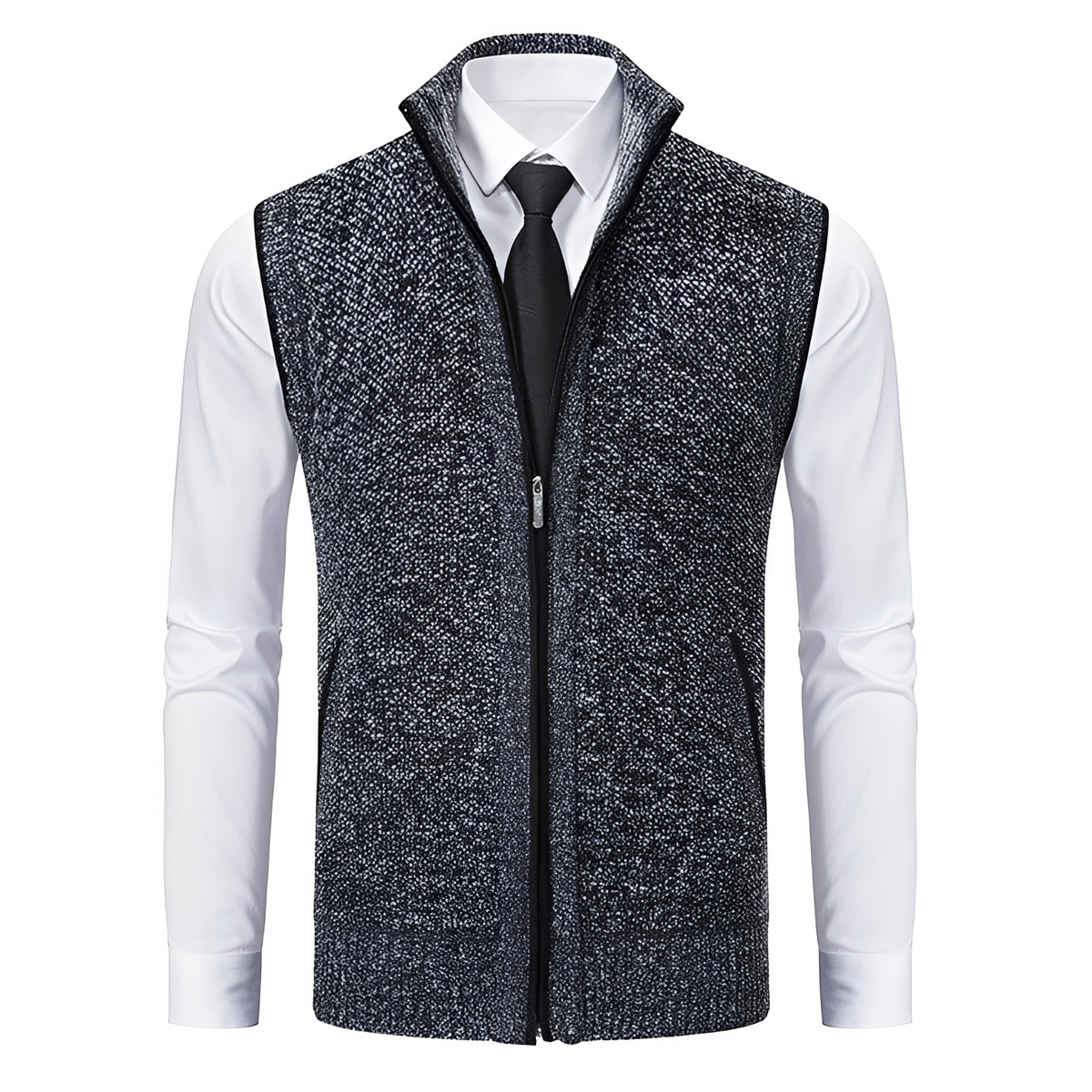 Damion - Kuschelige Jacke mit Reißverschluss