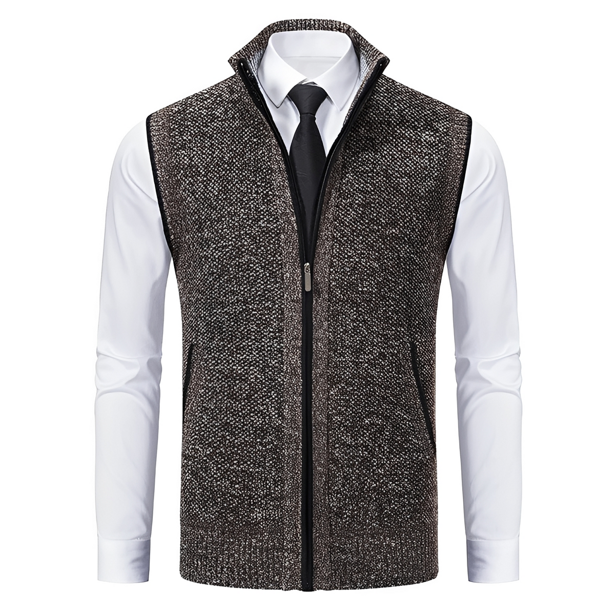Damion - Kuschelige Jacke mit Reißverschluss