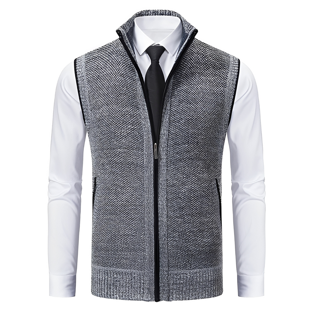 Damion - Kuschelige Jacke mit Reißverschluss