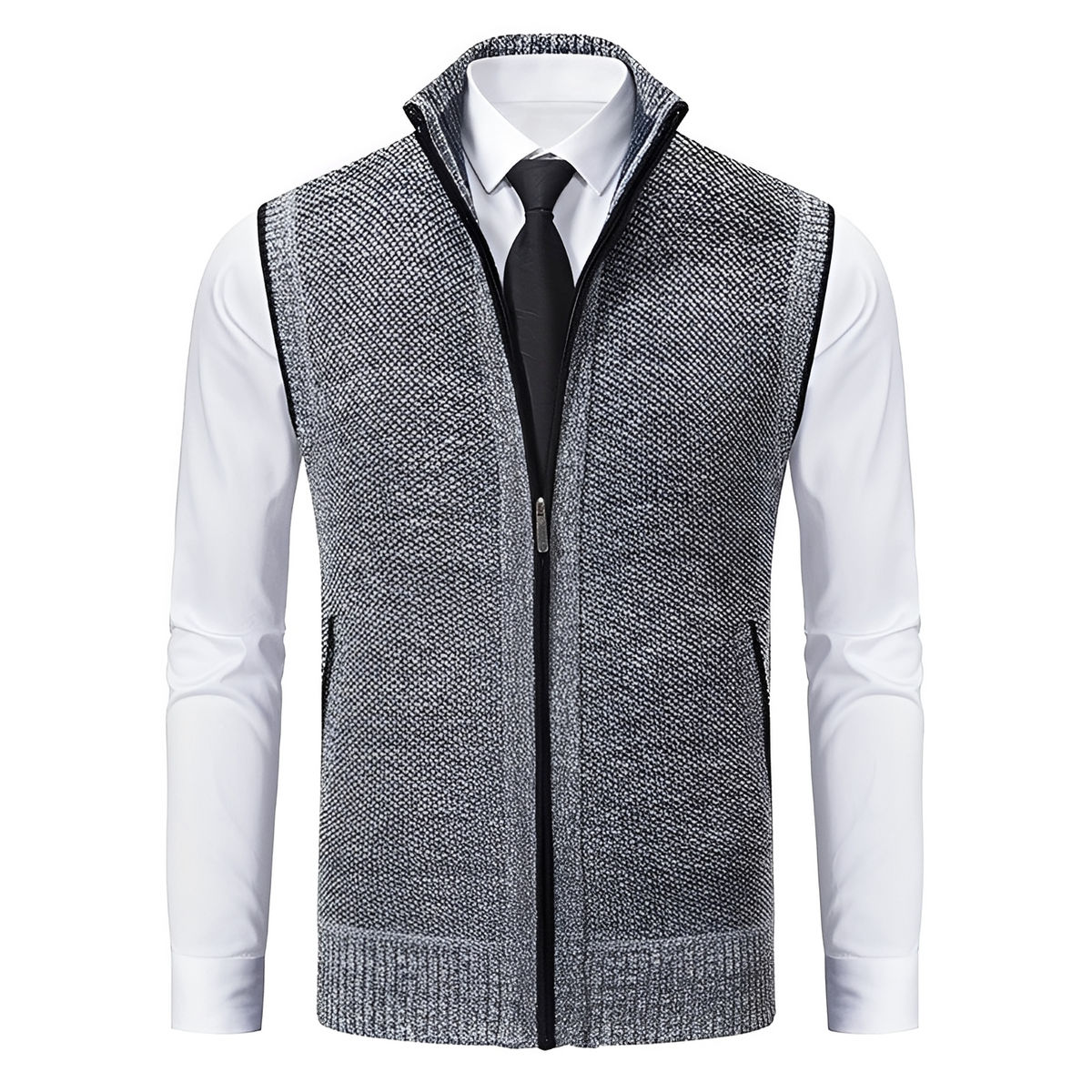 Damion - Kuschelige Jacke mit Reißverschluss