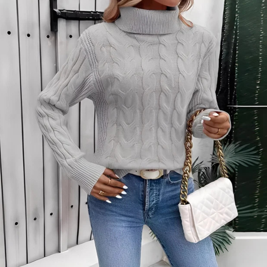 Amélie - Gemütlicher Rollkragenpullover