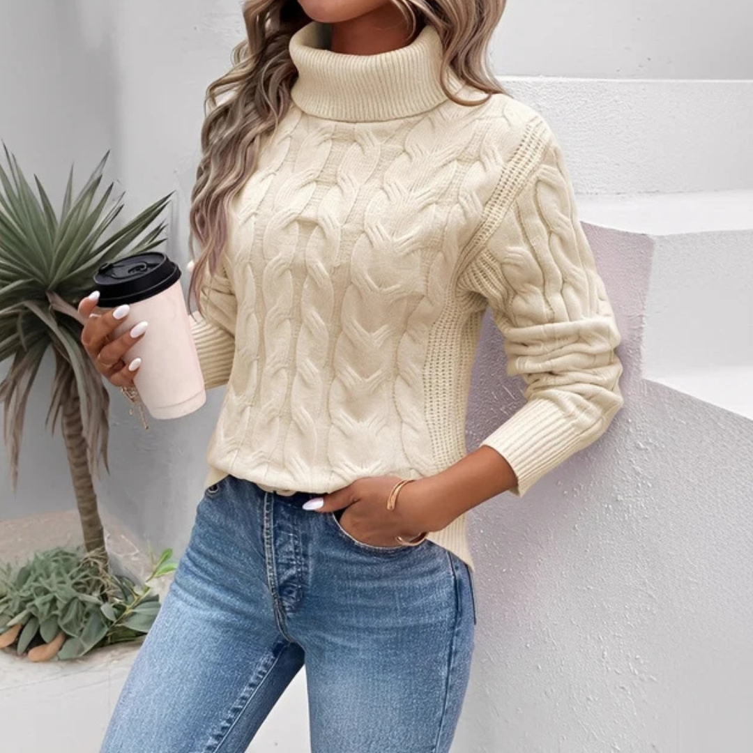 Amélie - Gemütlicher Rollkragenpullover