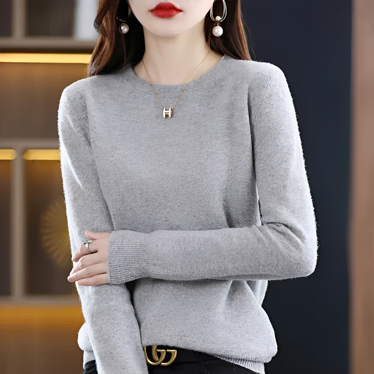 Erica - Klassischer und komfortabler Pullover