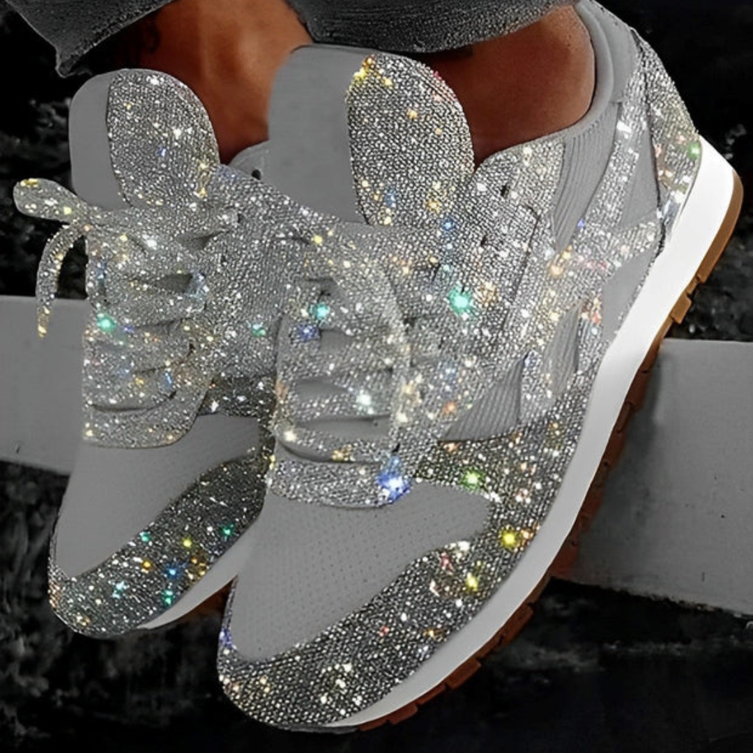 Ross - Trendige Glitzer-Sneaker