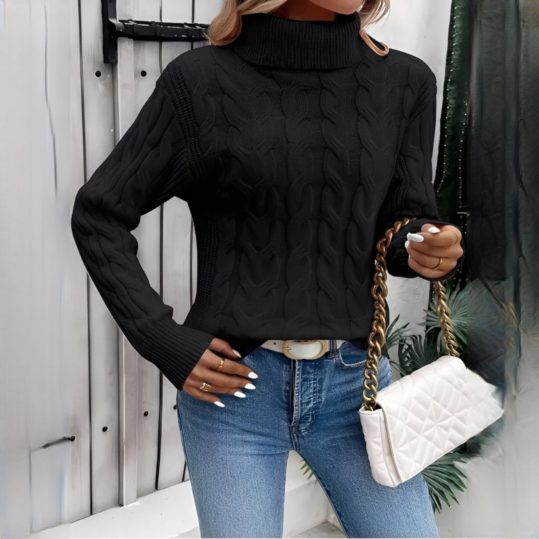Amélie - Gemütlicher Rollkragenpullover