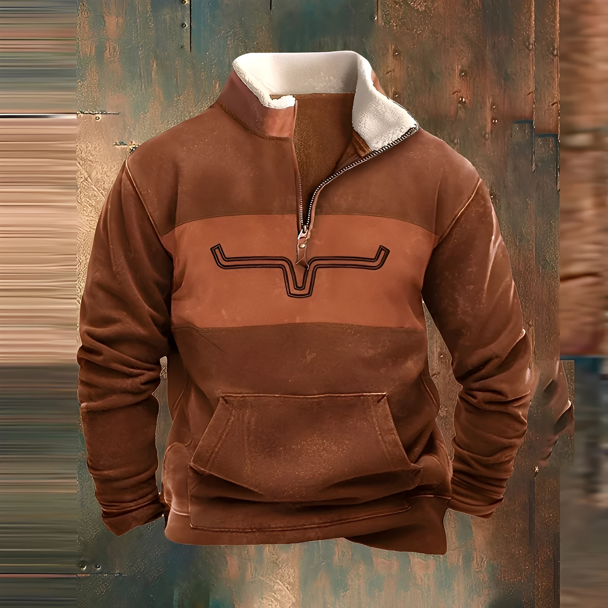 Kenton - Retro-Jacke im lockeren Schnitt