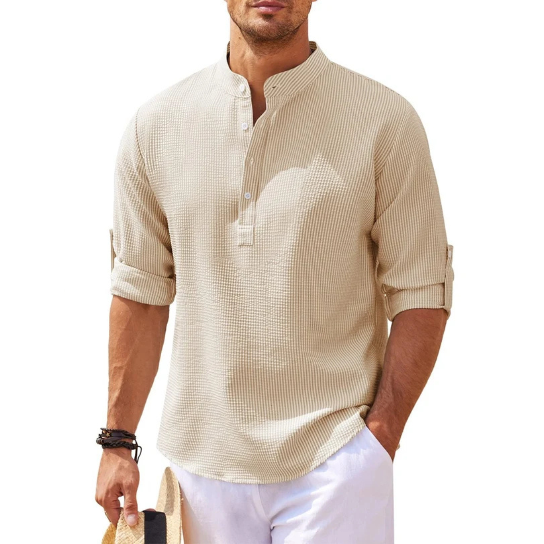 Cormac - Lockeres Langarmshirt