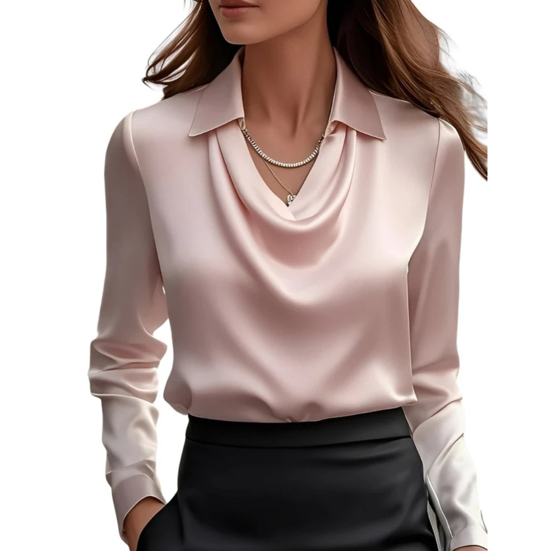 Dionne - Bequeme Bluse mit langen Ärmeln