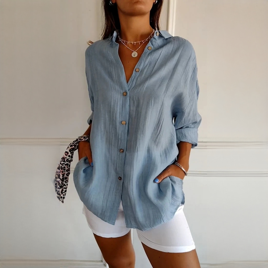 Xaelle - Stilvolle Bluse mit Knöpfen