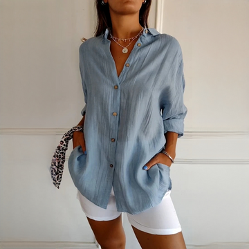 Xaelle - Stilvolle Bluse mit Knöpfen