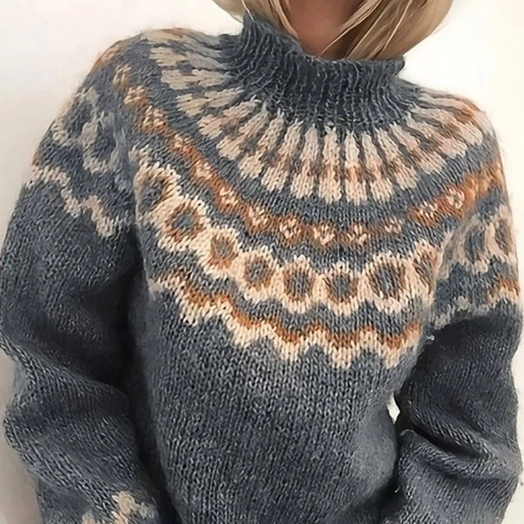 Oona - Eleganter und bequemer Rollkragenpullover