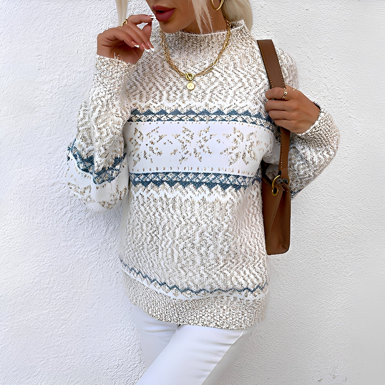 Joselyne - Eleganter und weicher Pullover