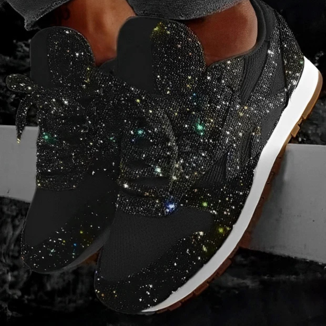Ross - Trendige Glitzer-Sneaker
