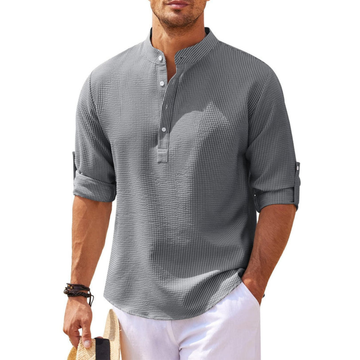 Cormac - Lockeres Langarmshirt