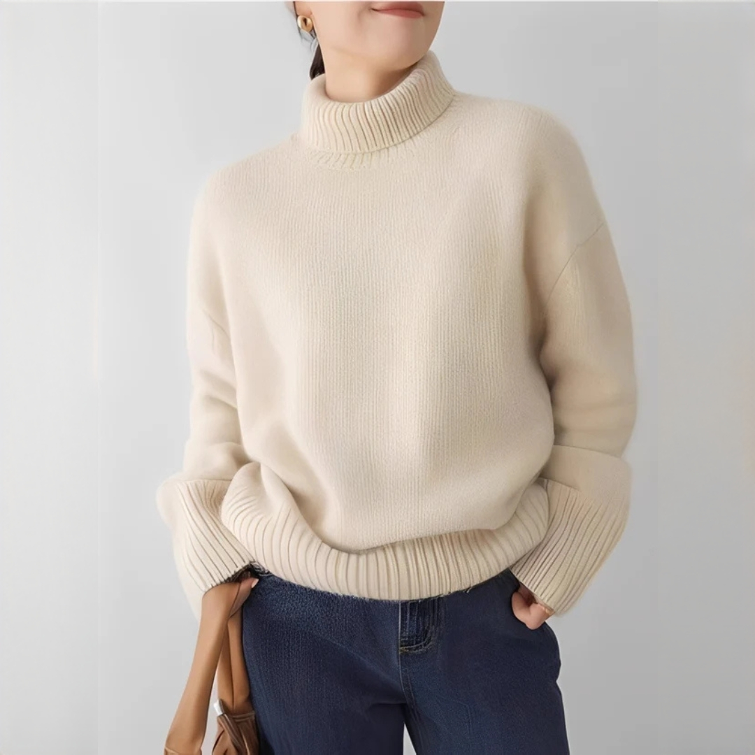 Adrienne - Eleganter und gemütlicher Rollkragenpullover
