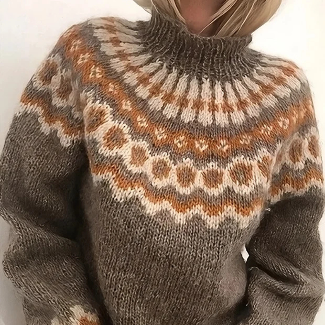 Oona - Eleganter und bequemer Rollkragenpullover