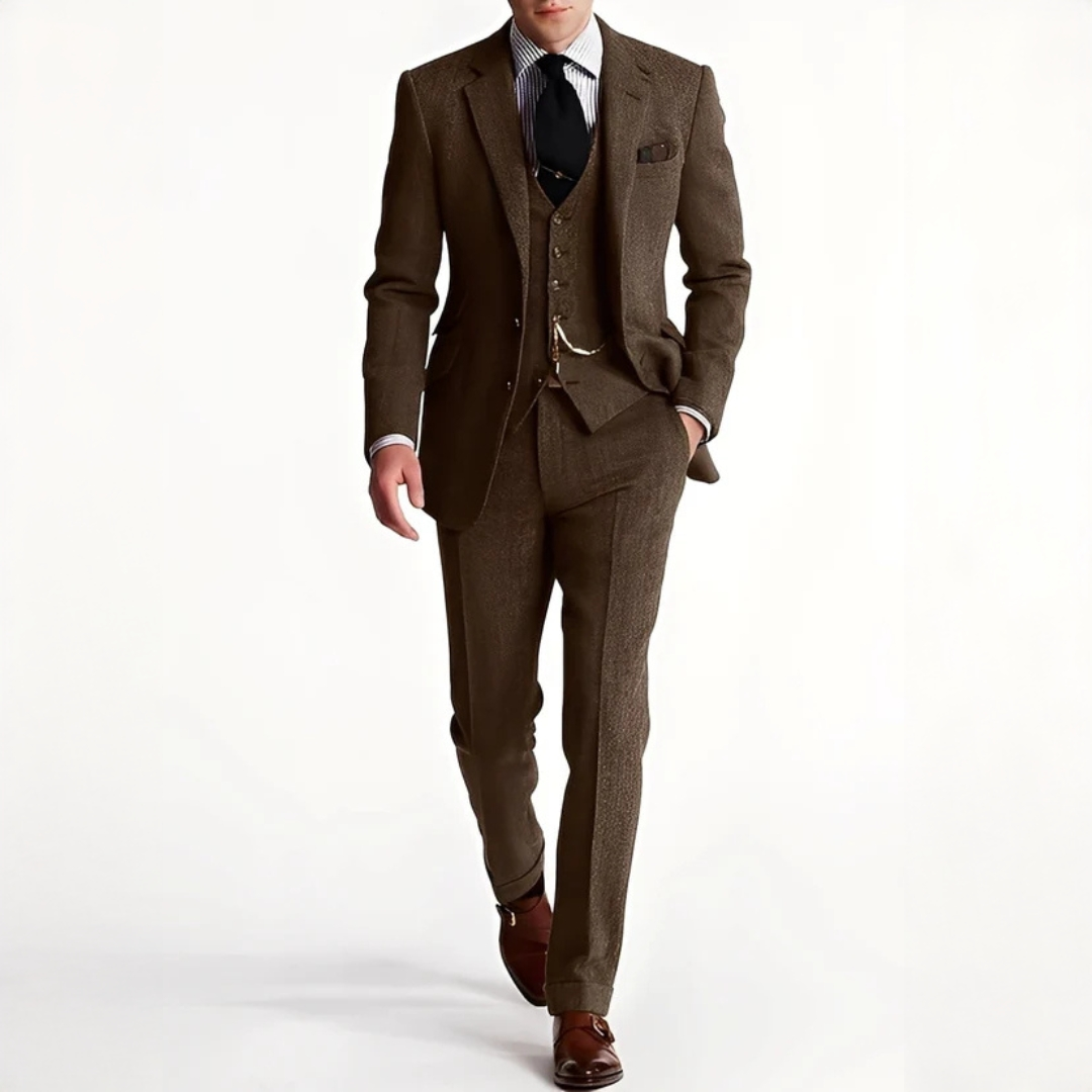 Desmond - Elegantes Set aus drei Anzugteilen