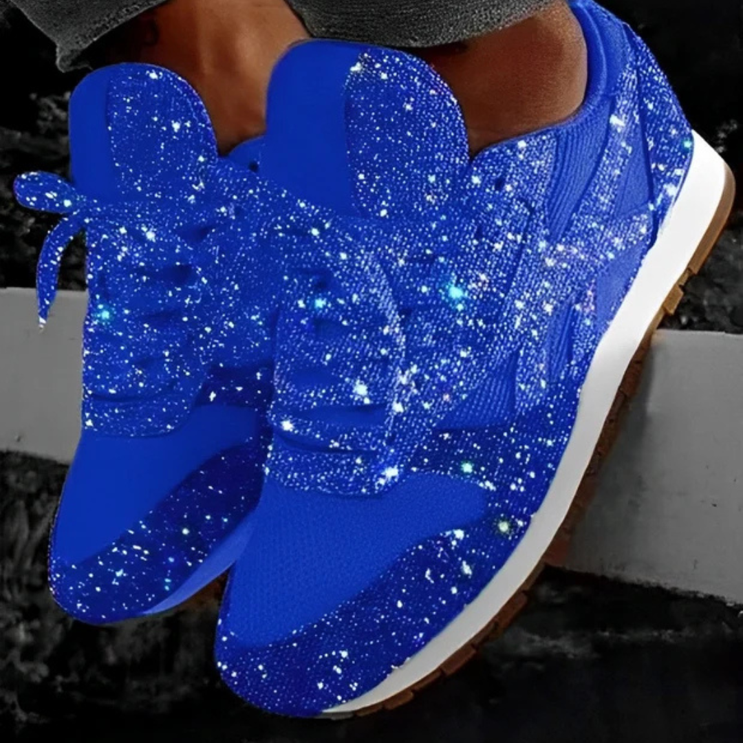 Ross - Trendige Glitzer-Sneaker