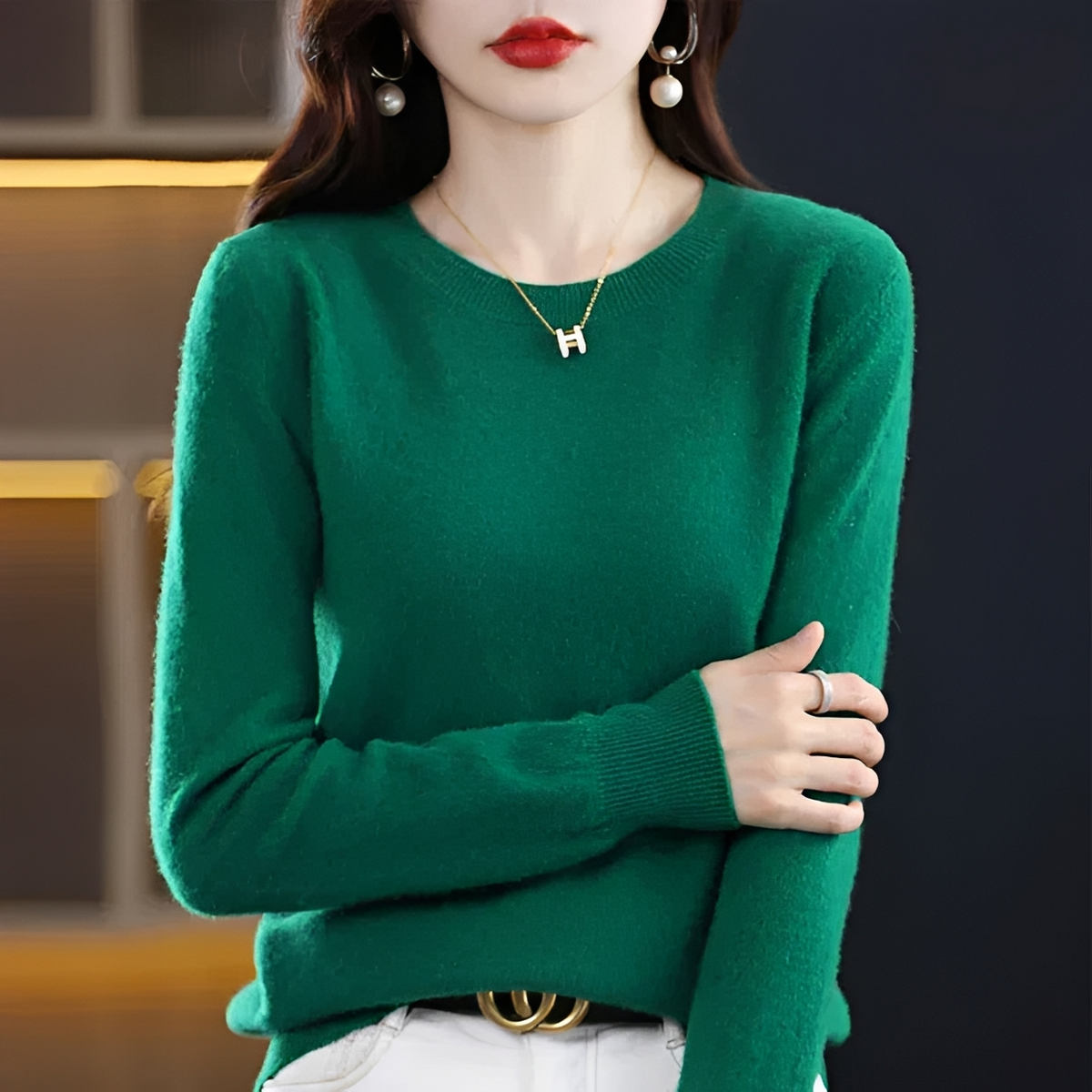 Erica - Klassischer und komfortabler Pullover