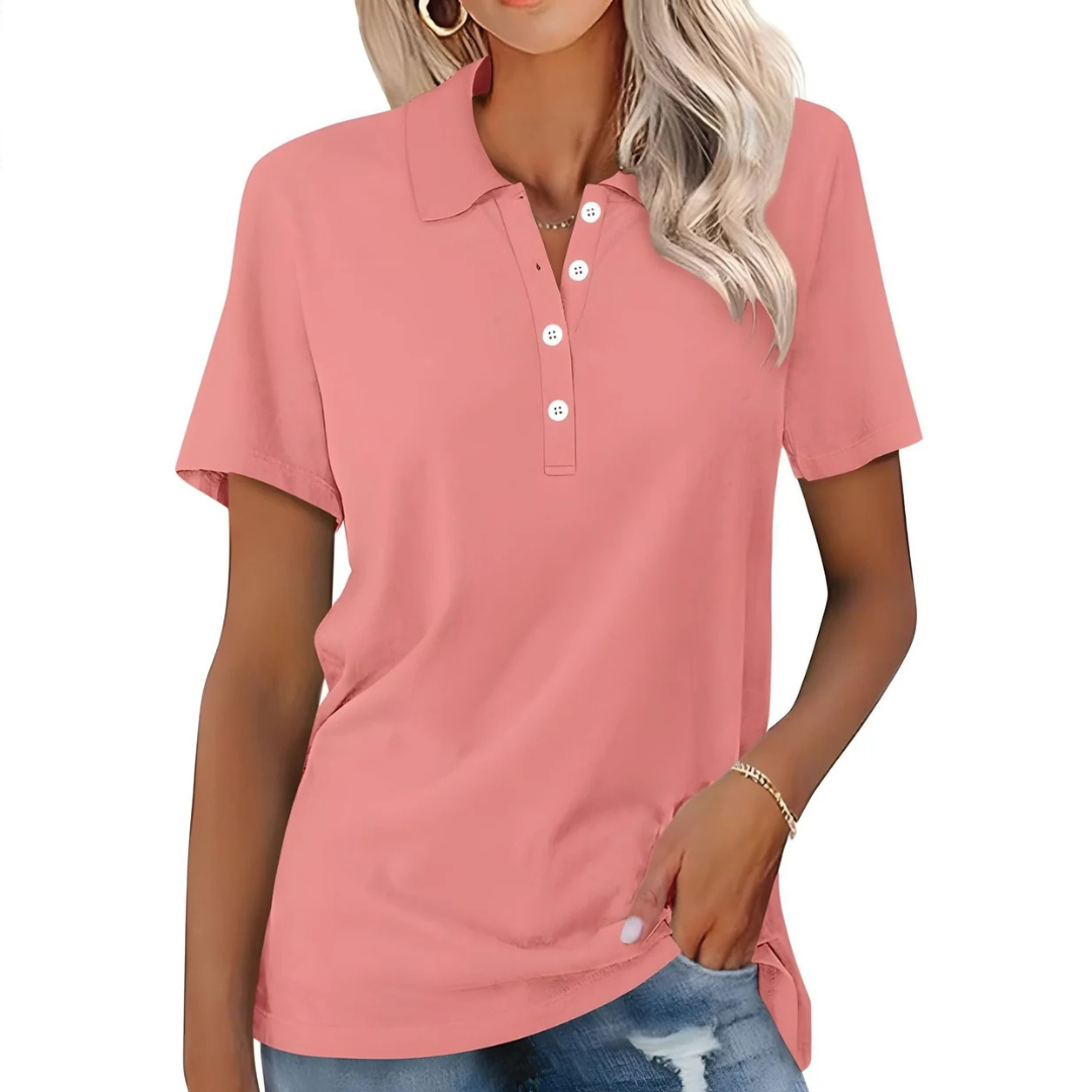 Stella - Damen-Poloshirt mit raffiniertem Stil