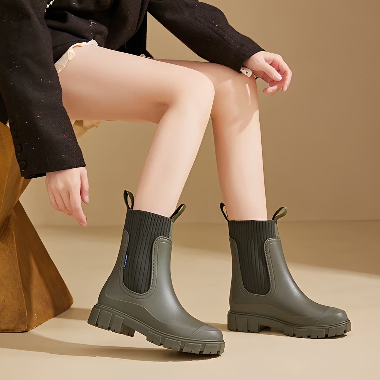 Claire - Komfortable, wasserdichte Gummistiefel